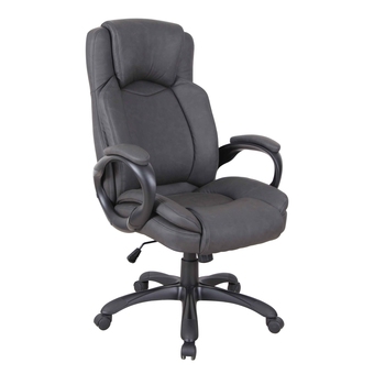 Best Buy ViscoLogic SPENCER High backrest ergonomic thick padded executive office chair offer