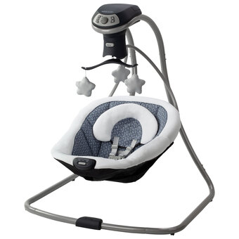 Best Buy Graco Simple Sway LX Swing - Navy Blue offer