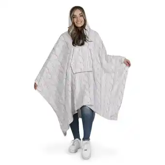 Giant Tiger Woodland Wonder Hooded Poncho Blanket offer