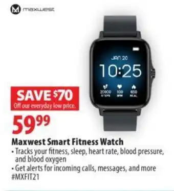Maxwest smart firness watch