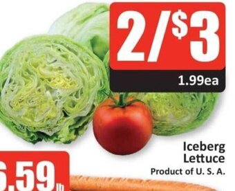 Starsky Iceberg lettuce offer