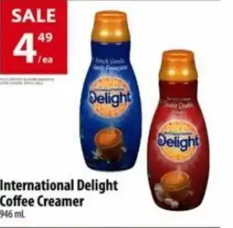 Co-Op Food International delight coffee creamer offer