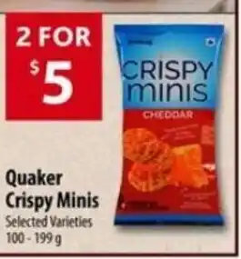 Co-Op Food Quaker Crispy Minis offer