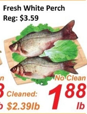 Fresh Win Foodmart Fresh White Perch offer