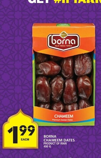 Food Basics Borna Chameem Dates offer