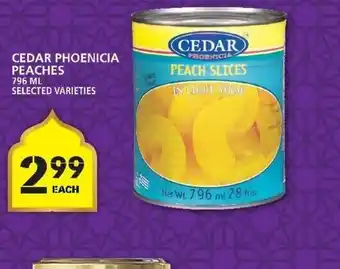 Food Basics Cedar Phoenicia Peaches offer