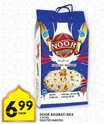 Food Basics Noor Basmati Rice offer