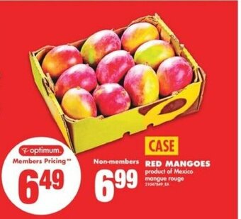 No Frills Red Mangoes offer