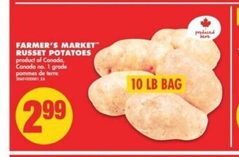 No Frills Farmer's Market Russet Potatoes offer