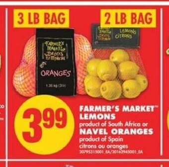 No Frills Farmer's Market Lemons offer