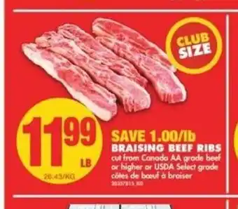 No Frills Braising Beef Ribs offer