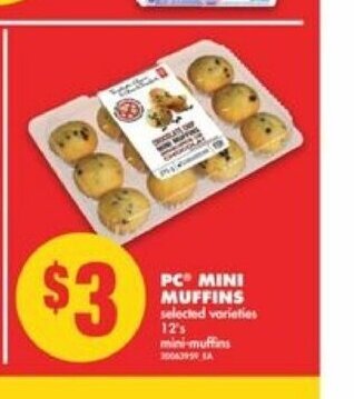 No Frills PC Mini Muffins offer