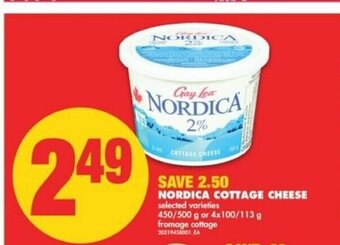 No Frills Nordica Cottage Cheese offer