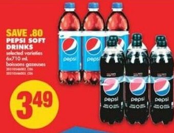No Frills Pepsi Soft Drinks offer
