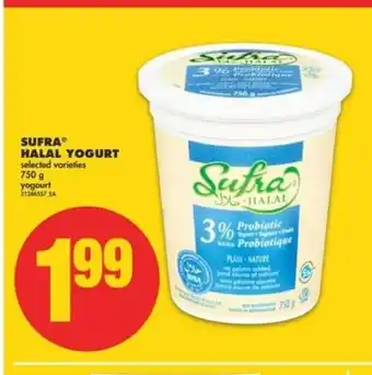 No Frills Sufra Halal Yogurt offer