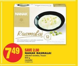 No Frills Nanak Rasmalai offer
