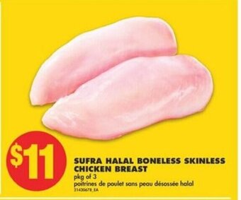 No Frills Sufra Halal Boneless Skinless Chicken Breast offer