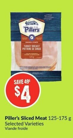 FreshCo Piller's sliced meat offer
