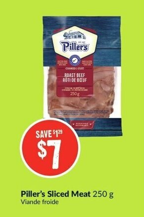 FreshCo Piller's sliced meat offer