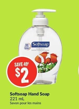 FreshCo Softsoap hand soap offer