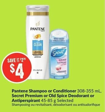 FreshCo Pantene shampoo or conditioner offer