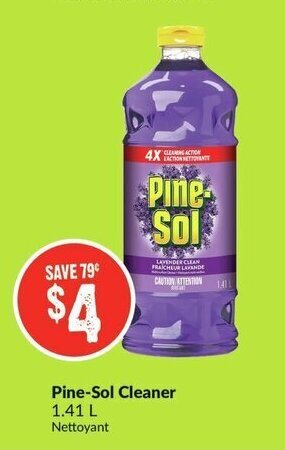 FreshCo Pine-sol cleaner offer