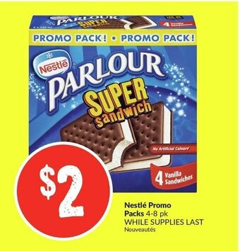 FreshCo Nestlé promo packs offer