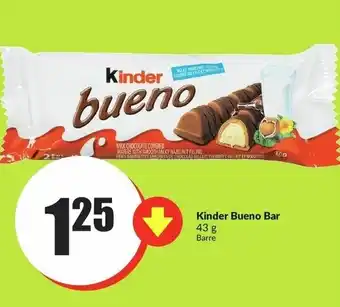 FreshCo Kinder bueno bar offer