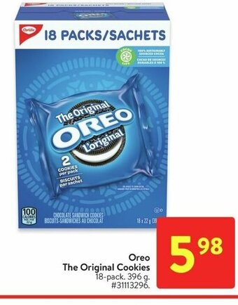Walmart Oreo The Original Cookies offer