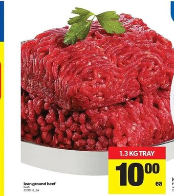 Real Canadian Superstore Lean Ground Beef offer