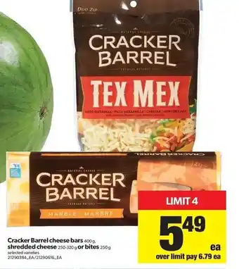 Real Canadian Superstore Cracker Barrel Cheese Bars offer