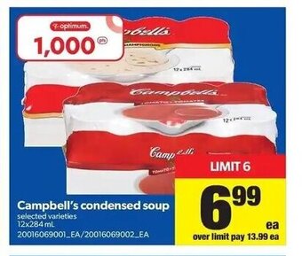 Real Canadian Superstore Campbell's Condensed Soup offer