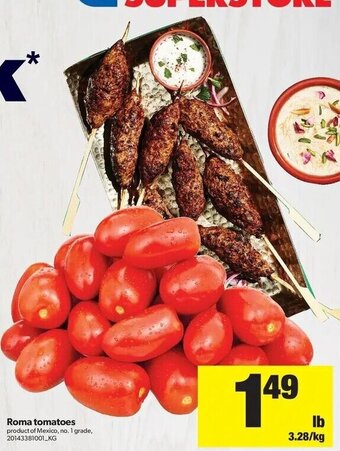 Real Canadian Superstore Roma Tomatoes offer