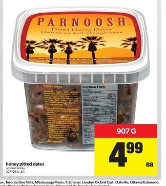 Real Canadian Superstore Honey Pitted Dates offer