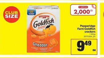 Real Canadian Superstore Pepperidge Farm Goldfish Crackers offer