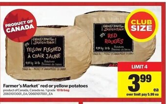 Real Canadian Superstore Farmer's Market Red or Yellow Potatoes offer