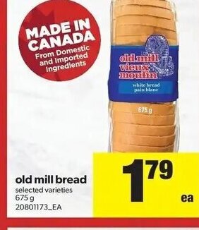Real Canadian Superstore Old Mill Bread offer