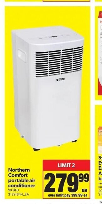 Real Canadian Superstore Northern Comfort Portable Air Conditioner offer