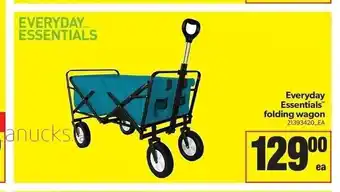 Real Canadian Superstore Everyday Essentials Folding Wagon offer