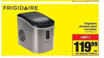 Real Canadian Superstore Frigidaire Stainless Steel Ice Maker offer