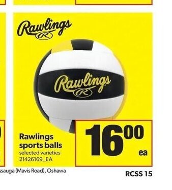 Real Canadian Superstore Rawlings Sports Balls offer