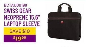 Swiss gear neoprene 15.6" laptop sleeve