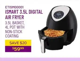 Ismart 3.5L Digital Air Fryer