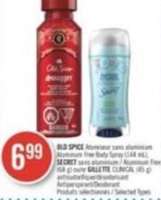 Pharmaprix Old spice offer