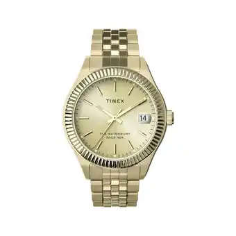 Best Buy Timex Waterbury Legacy 34mm Women's Casual Watch - Gold offer