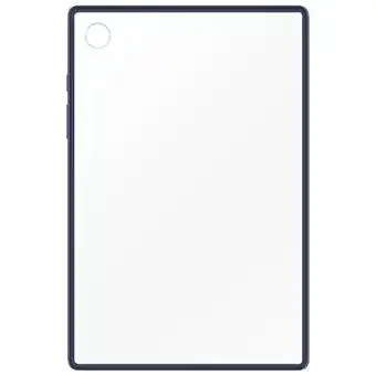 Best Buy Samsung Clear Edge Cover Case for Galaxy Tab A8 - Navy/Clear offer