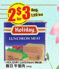 Btrust Supermarket Holiday Luncheon Meat offer