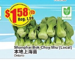 Btrust Supermarket Shanghai Bok Choy Miu offer
