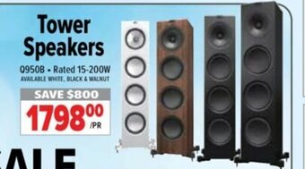2001 Audio Video Tower Speakers offer