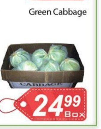 Ample Food Market Green Cabbage offer